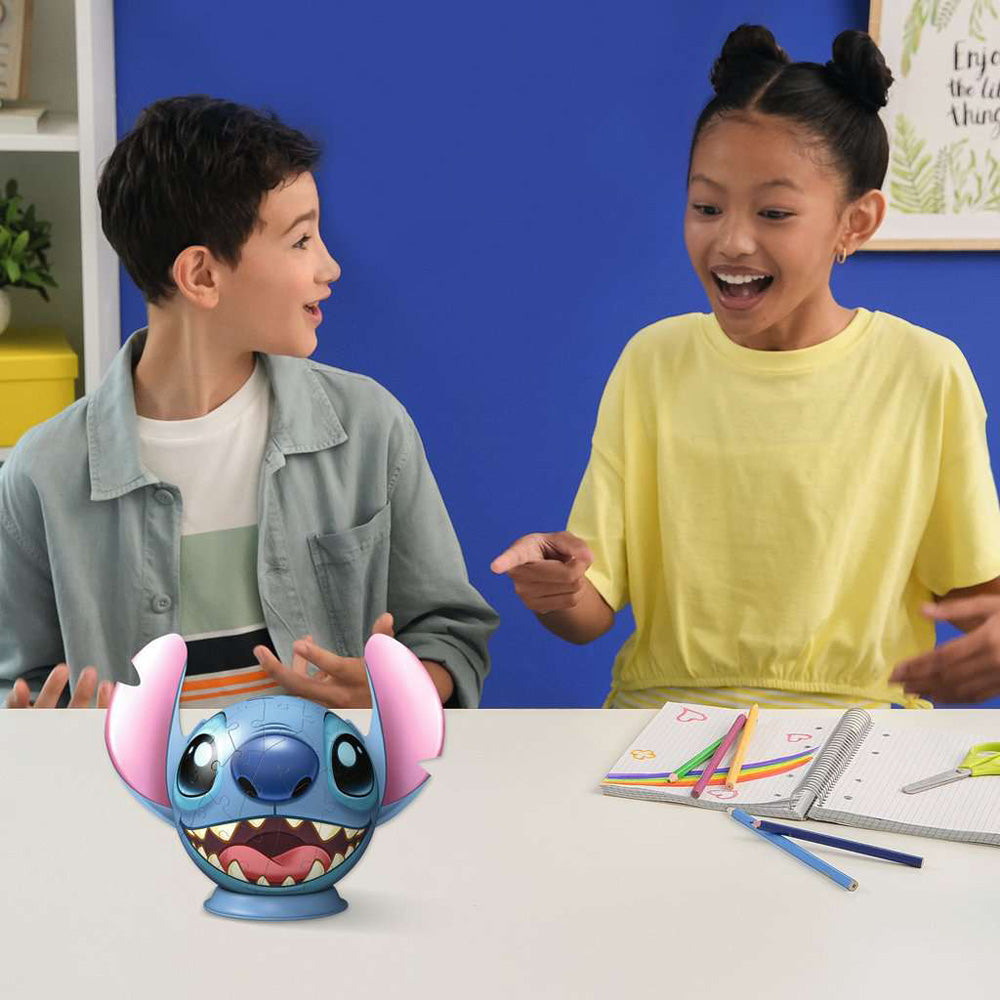 Ravensburger Stitch 72 pc Head w/Ears 3D Puzzle - Image 14