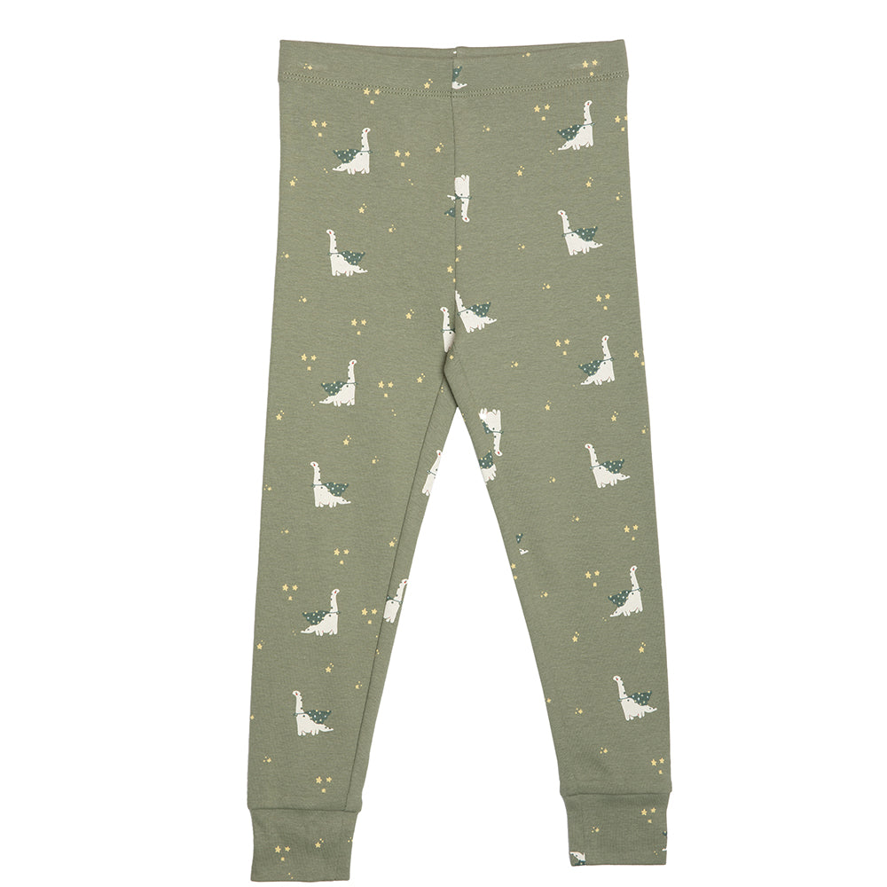 rise little earthling Long Sleeve 2 Piece Sleep Set TGFSL00 - Green Dino / 18-24M - Image 17