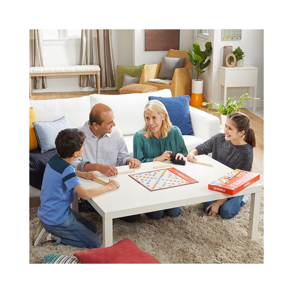 Hasbro Scrabble Classic Board Game Rack - Image 4