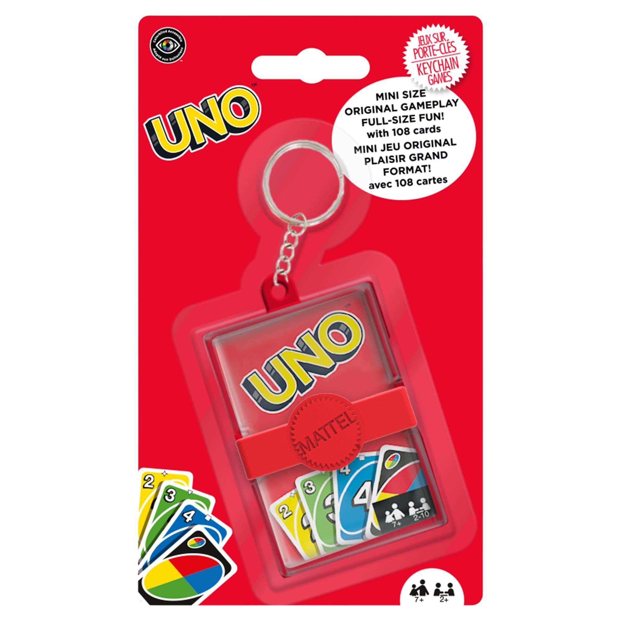 MM Go UNO Keychain Game Bag