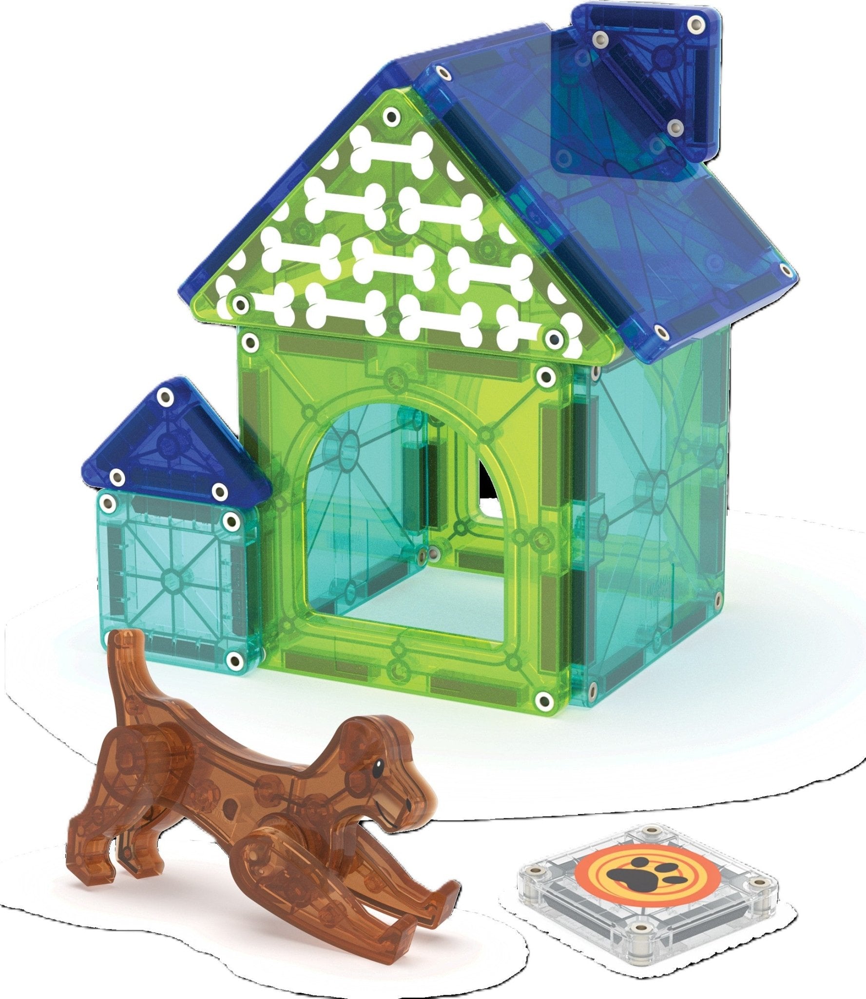 MAGNA-TILES® Dog House 13-Piece Bowl - Image 3