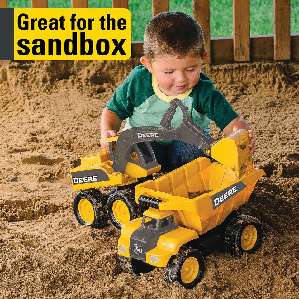 TOMY - John Deere - 15" Big Scoop Dump Truck Toy - Image 3