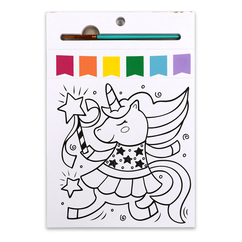 Bright Stripes Paint Pages: Magical Creatures Brush - Image 14