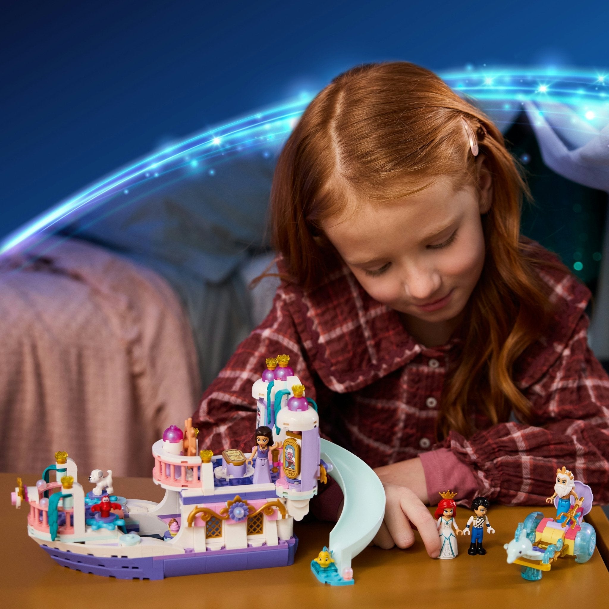 LEGO® Disney Princess Ariel’s Royal Wedding Boat 43299 Toy - Image 4