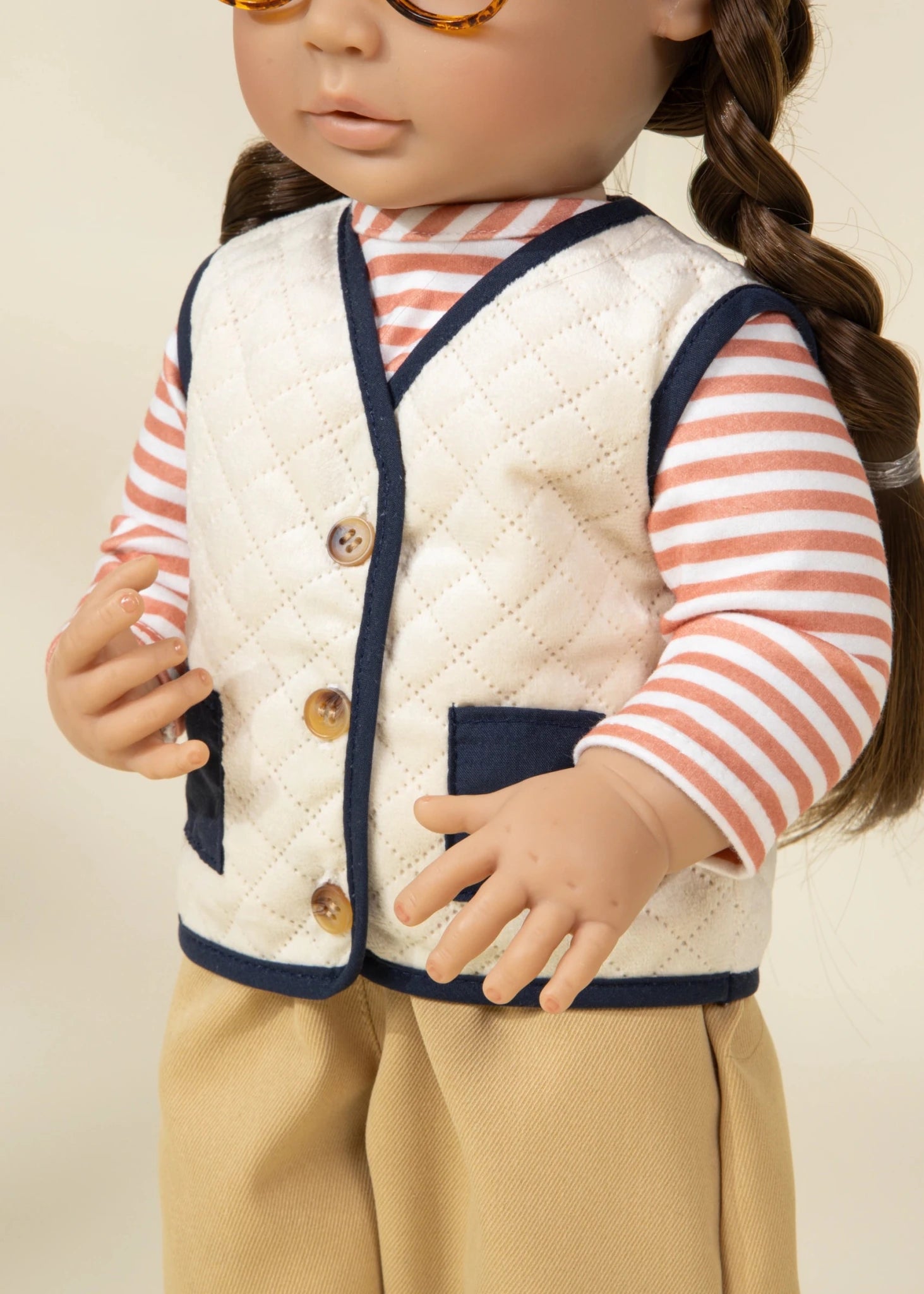 Coco Village Coco Friends Alex – 22" Kids Play Doll Glass - Image 7