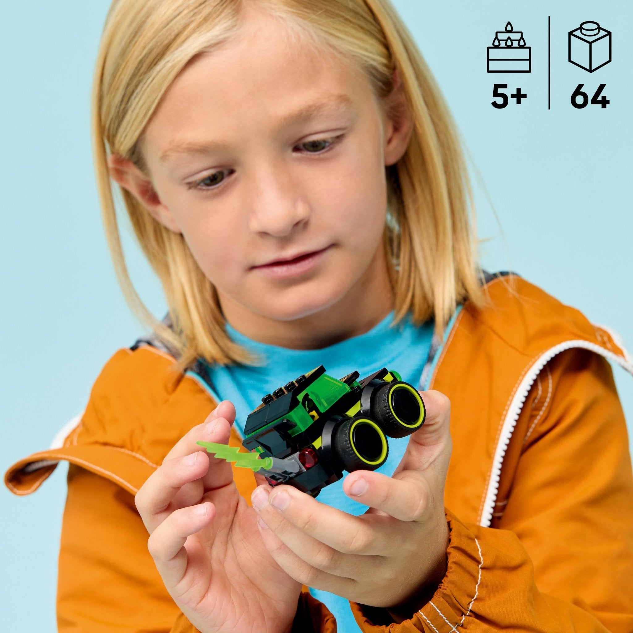 LEGO® City LEGO® Rides – Gaming Race Car 60484 Toy - Image 3