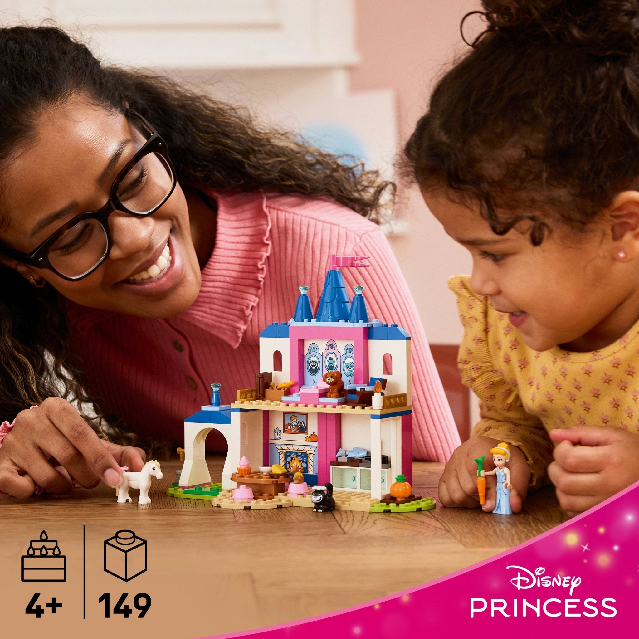 LEGO® Disney Princess Cinderella Animal Friends Castle 43283 Toy - Image 2