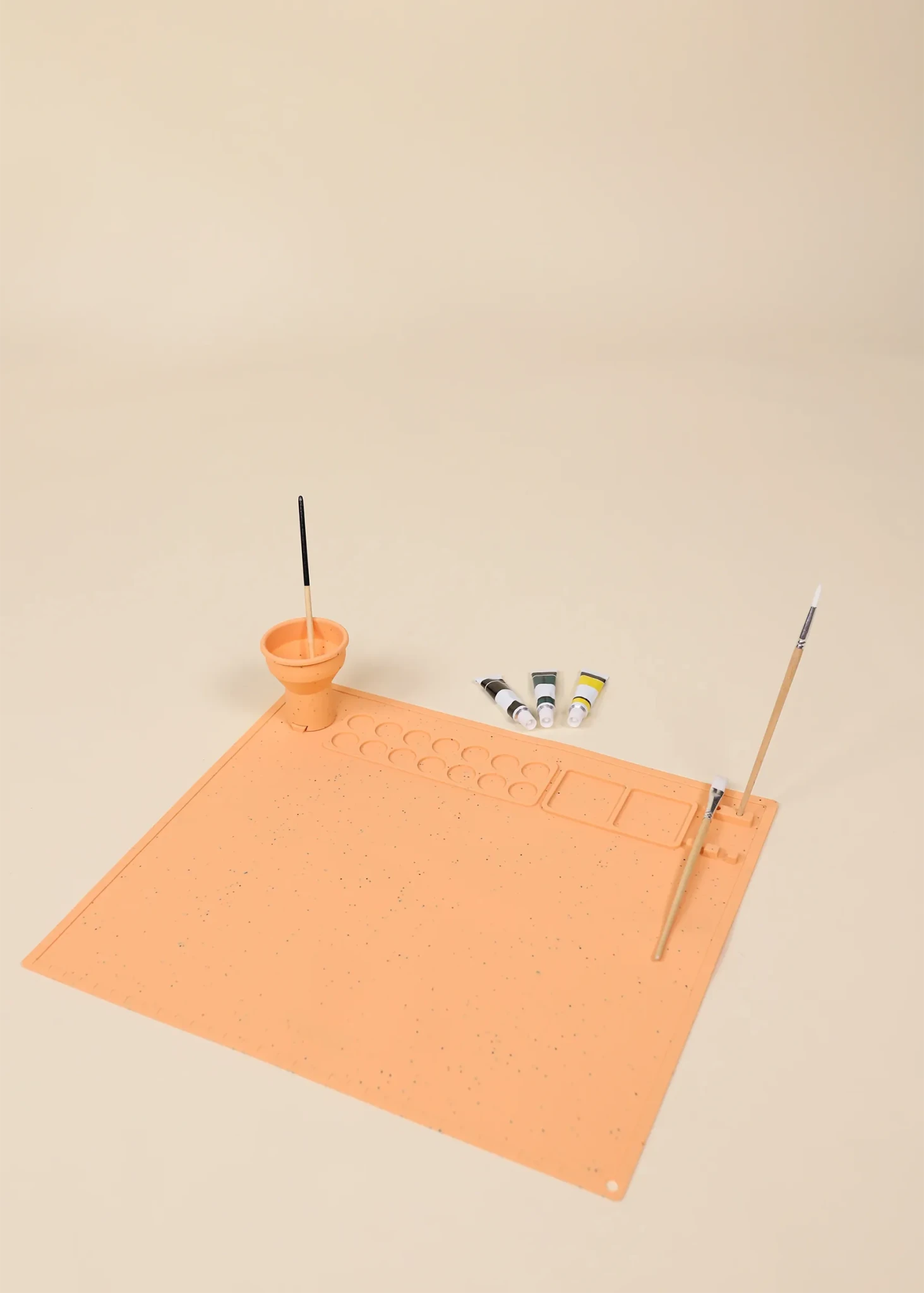 Coco Village Art Painting Silicone Placemat - Grapefruit Cup