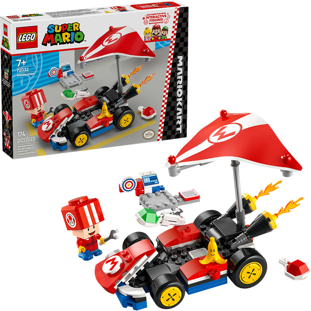 LEGO® Super Mario Mario Kart Standard Kart 72032 Toy - Image 7