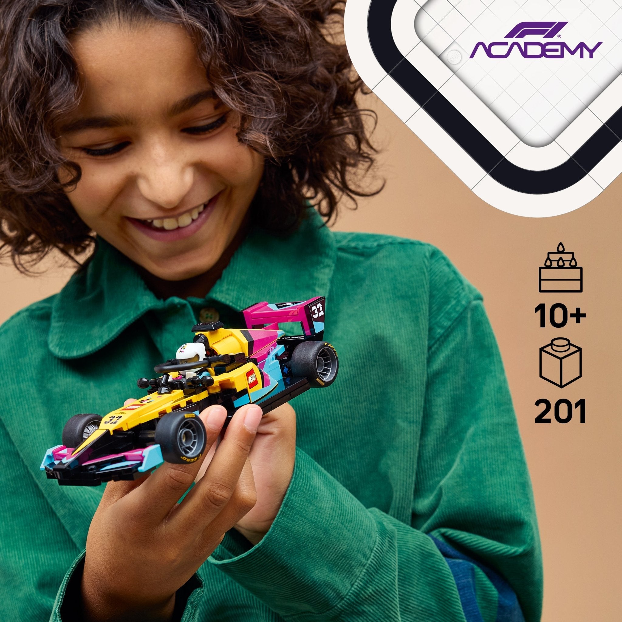 LEGO® Formula 1 LEGO® Speed Champions F1 ACADEMY LEGO® Race Car 77258 Toy - Image 2