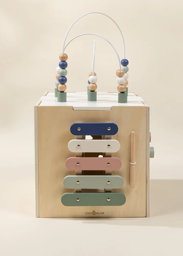 Coco Village Wooden Activity Cube Lid - Image 9