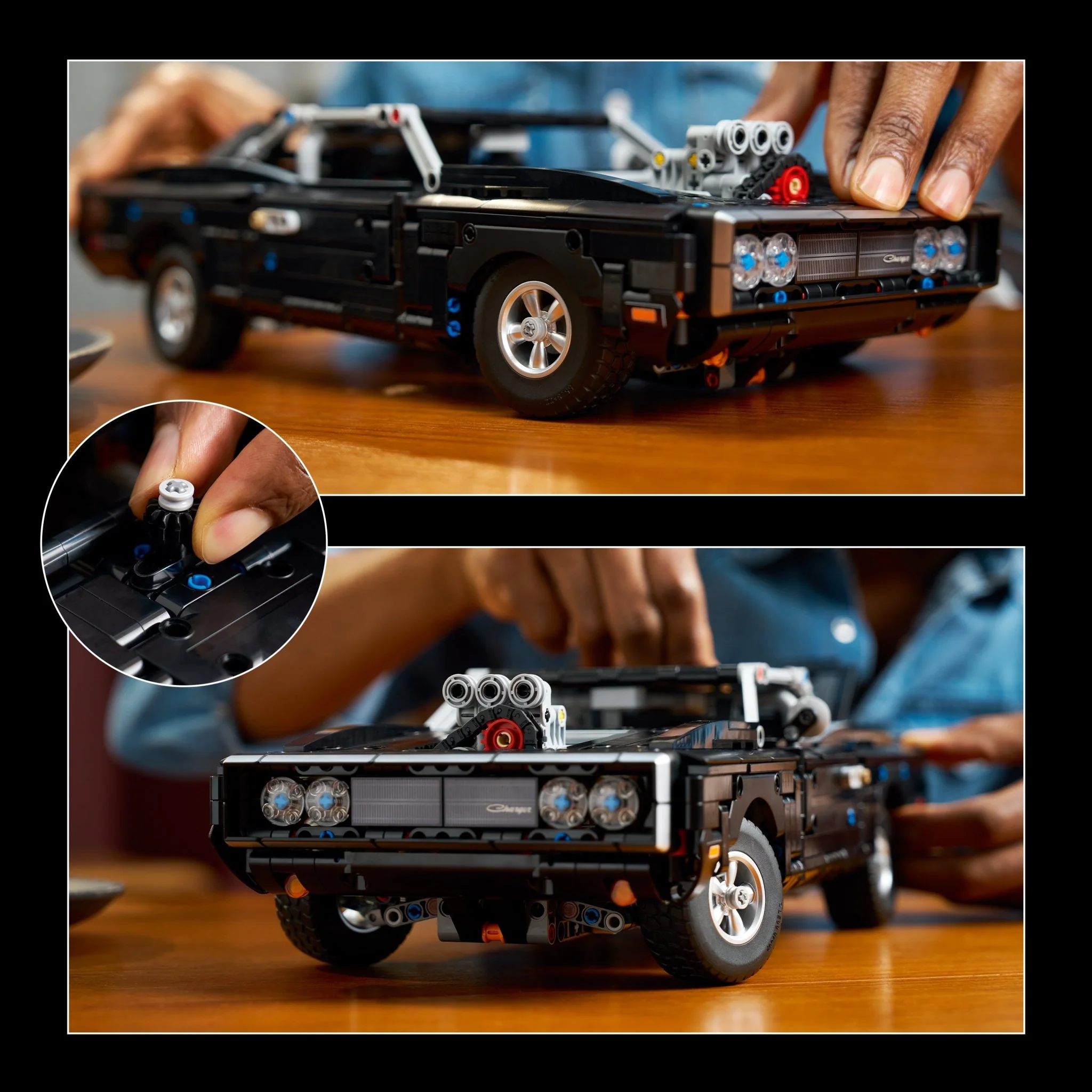LEGO® Technic Fast and Furious Dodge Charger R/T Car 42231 Bottle - Image 3