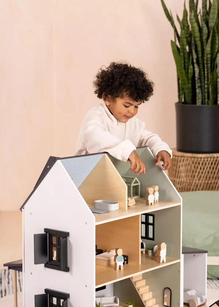Coco Village Wooden Doll House Bathroom Furniture (6pcs) Soap - Image 8
