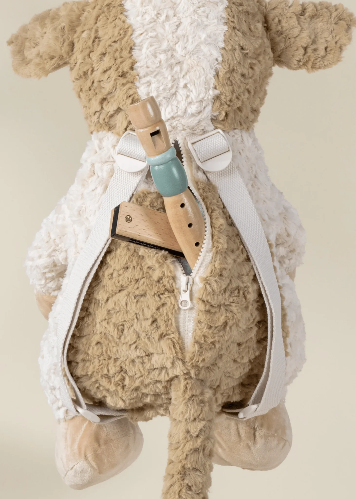 Coco Village Cow Plush Backpack Bag - Image 3