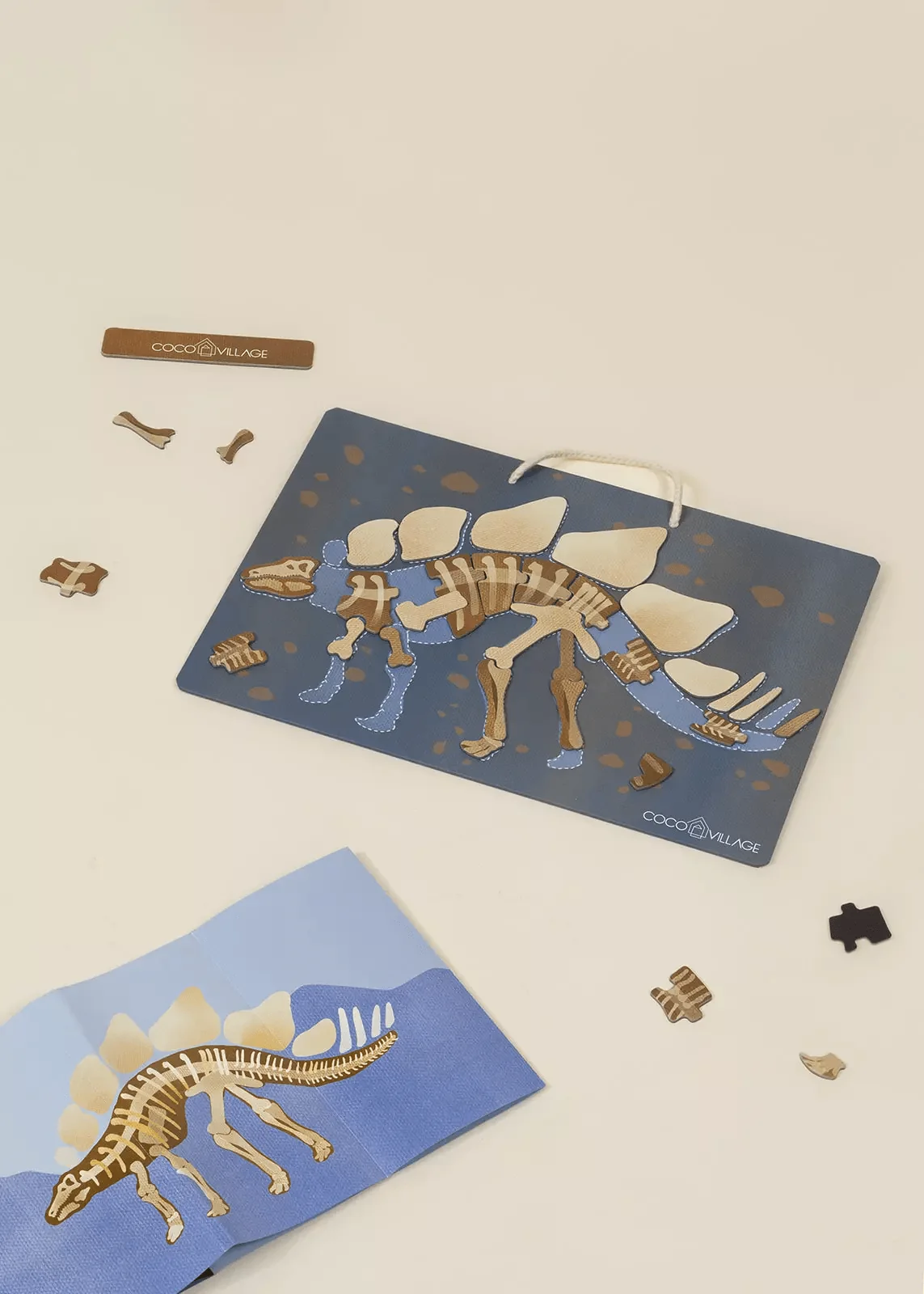 Coco Village Interactive & Magnetic Encyclopedia – Dinosaur Discovery (English Version) Puzzle - Image 3