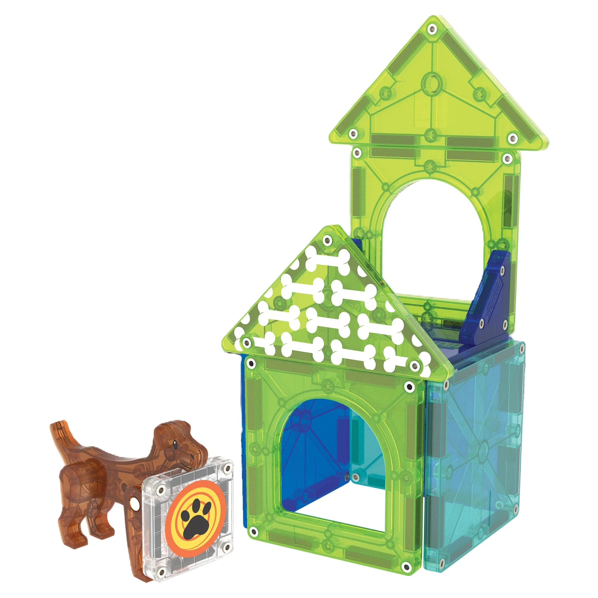 MAGNA-TILES® Dog House 13-Piece Bowl - Image 4