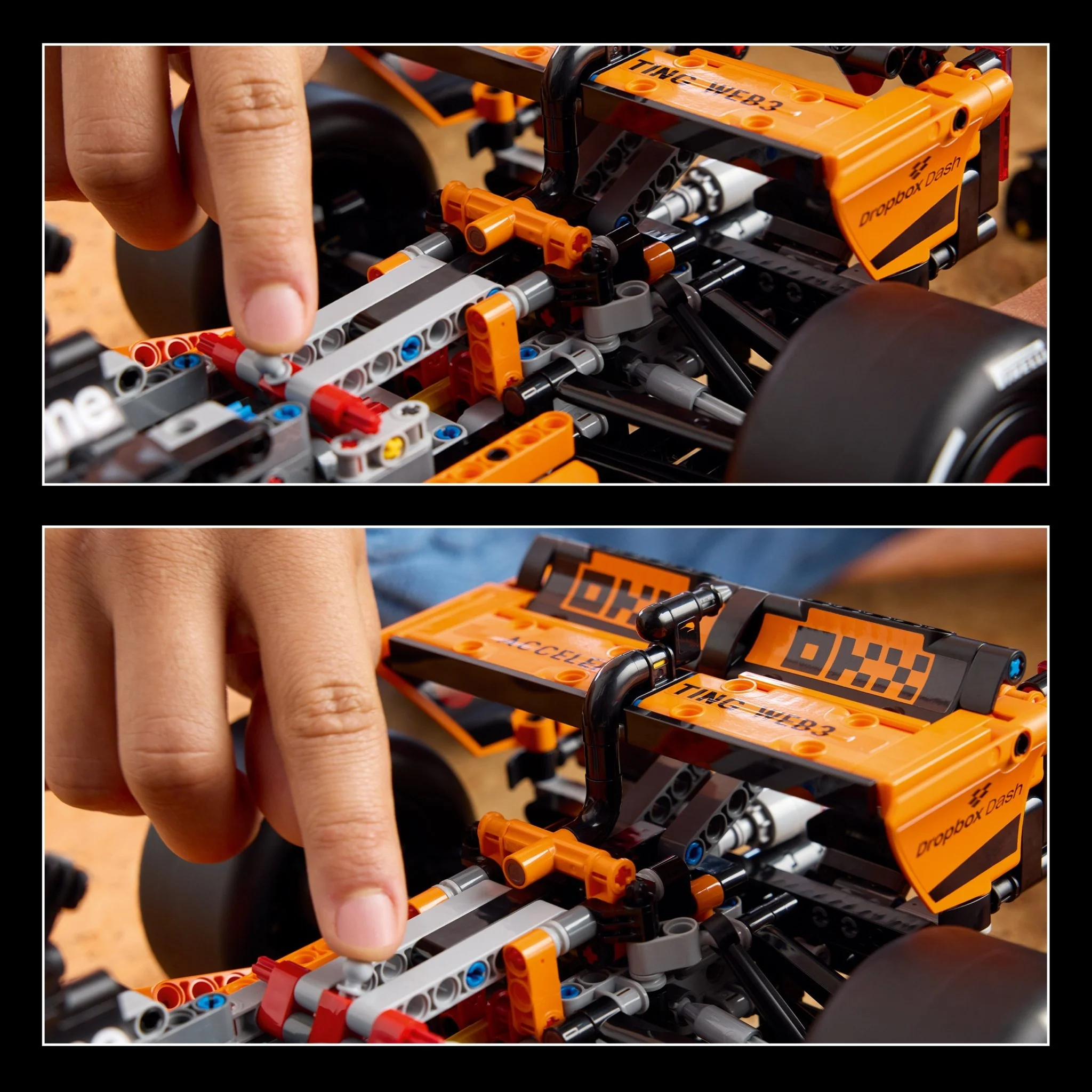 LEGO® Formula 1 LEGO® Technic McLaren MCL39 F1 Car Building Set - 42228 Scale - Image 5