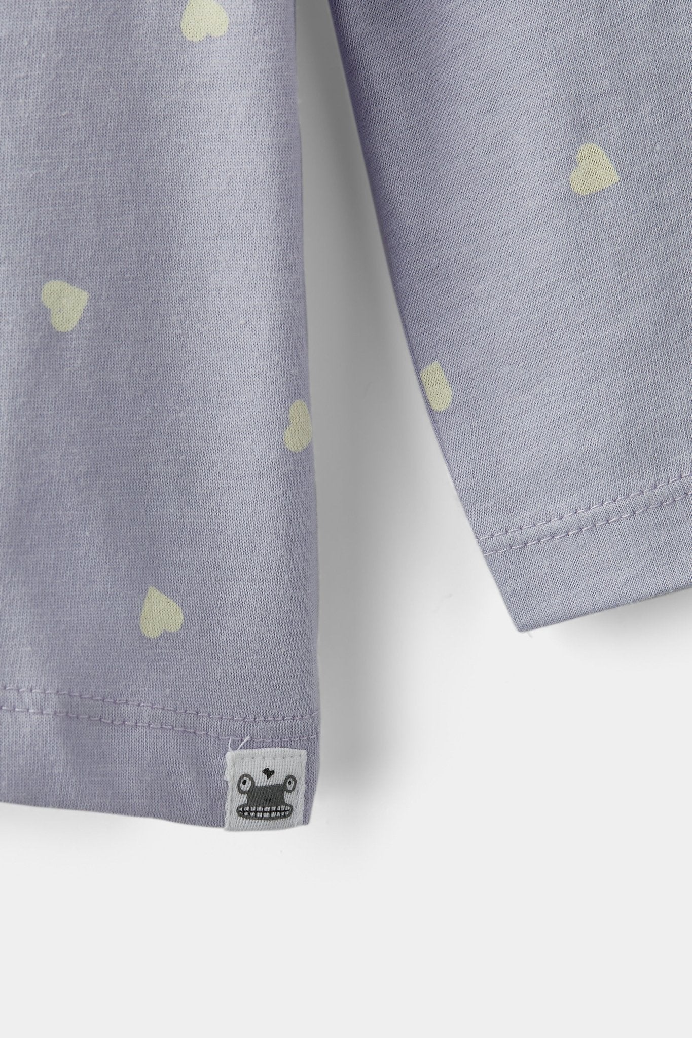 rise little earthling LS Crew Neck TGDKT00 - Cosmic Sky Hearts / 4-5y - Image 11