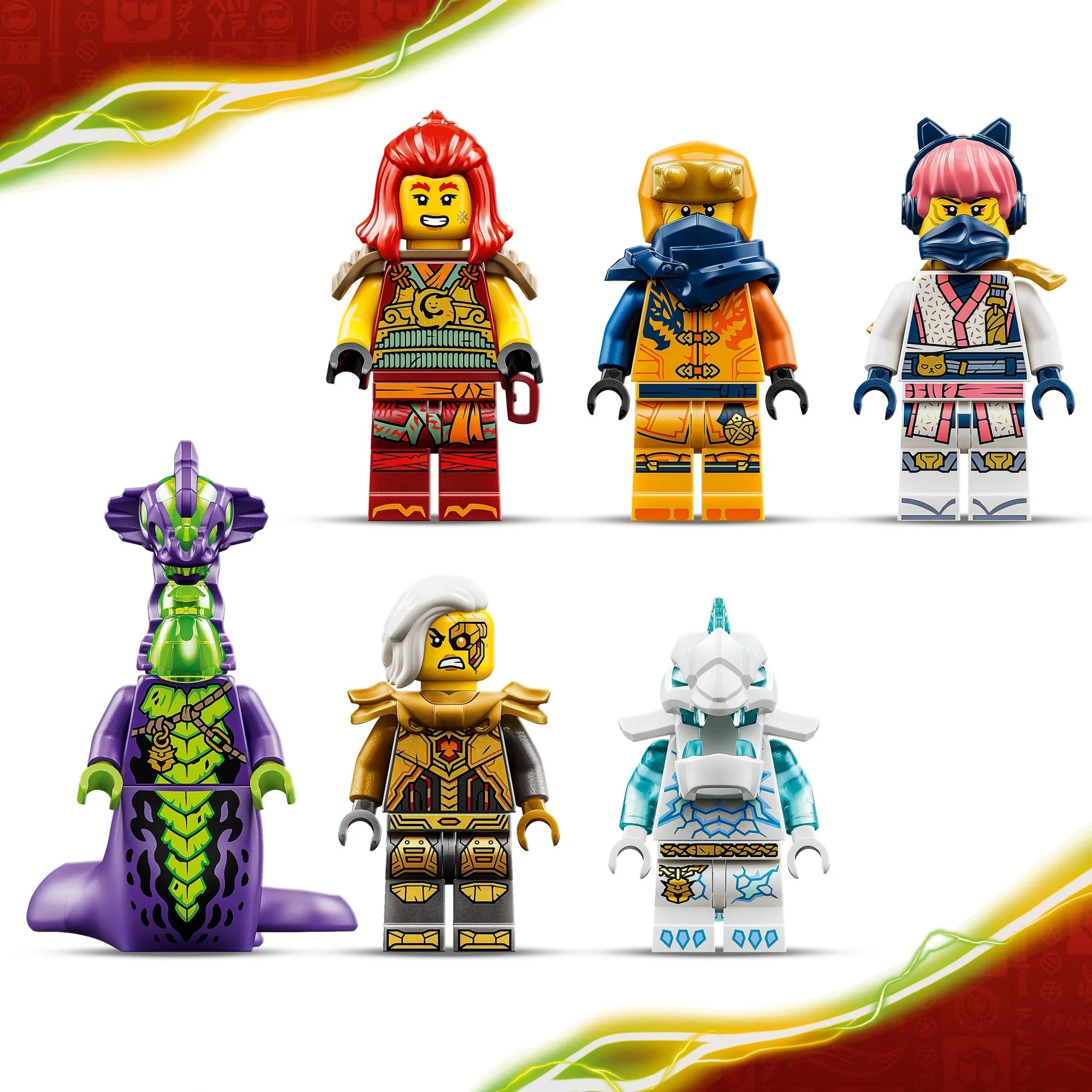 LEGO® NINJAGO Wyldfyre's Transforming Dragon Mech 71868 Toy - Image 6