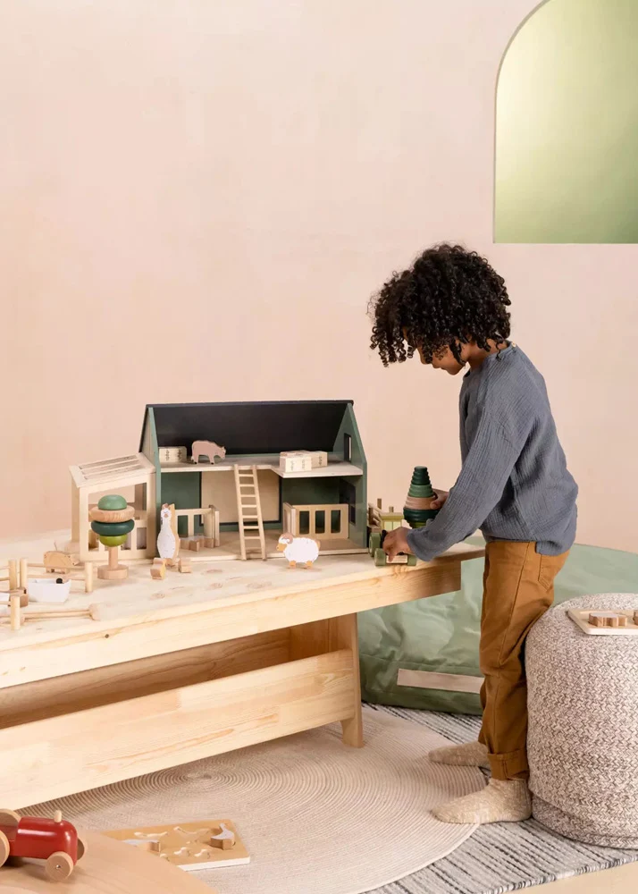 Coco Village Wooden Farm & Accessories Set Toy - Image 4