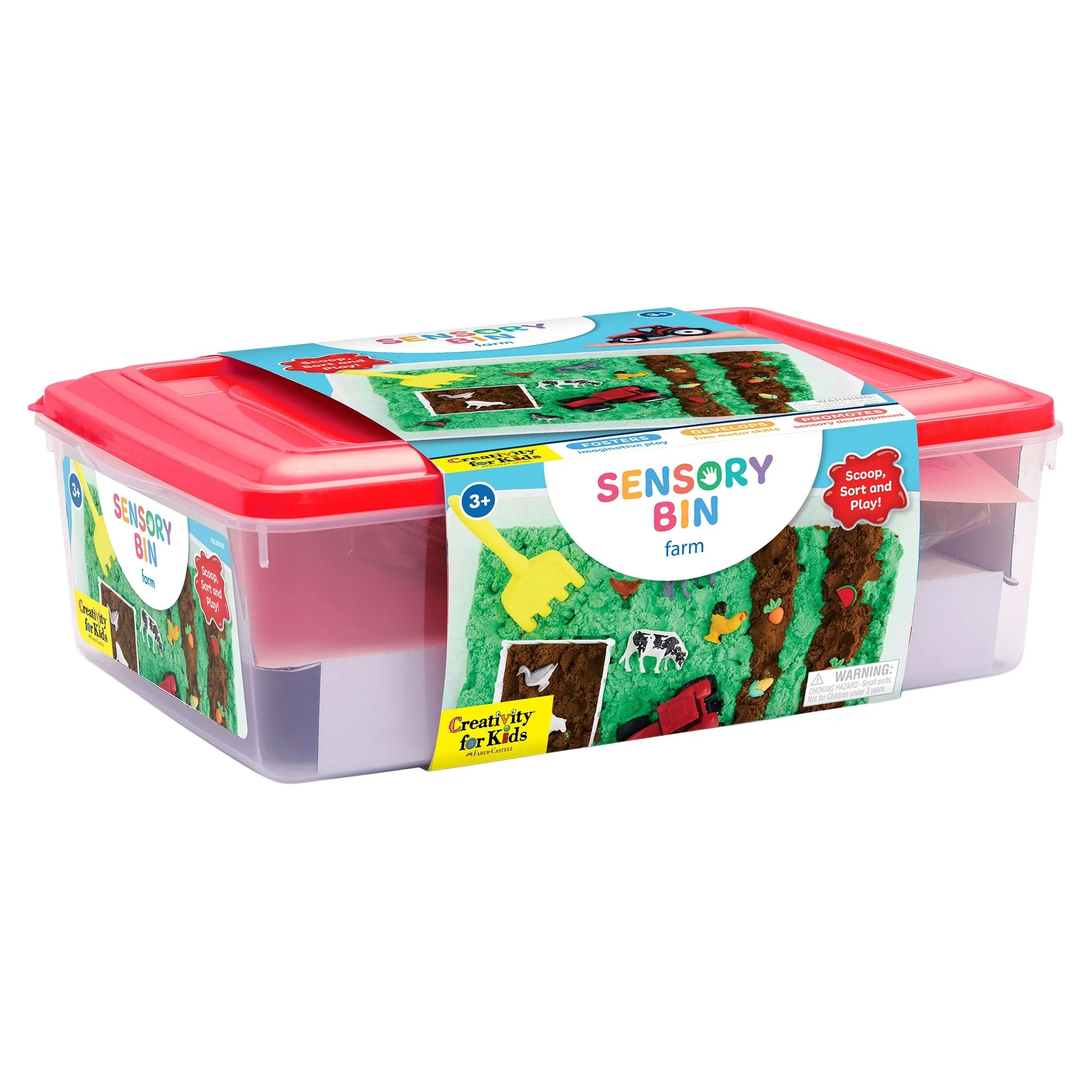 Creativity for Kids Sensory Bin Farm Lid - Image 2
