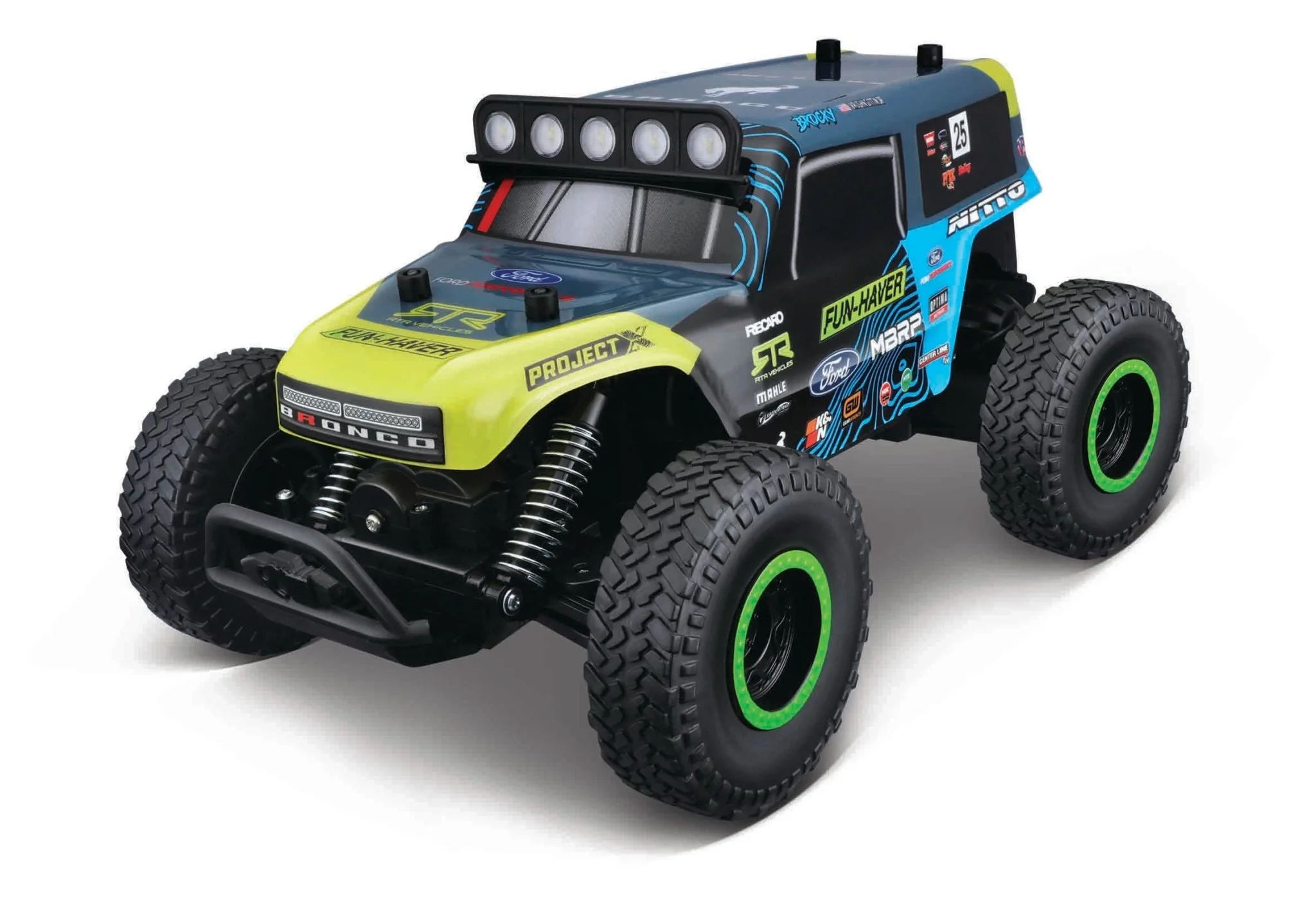 Maisto Tech RC Brocky Off-Road Ford Bronco Toy - Image 2
