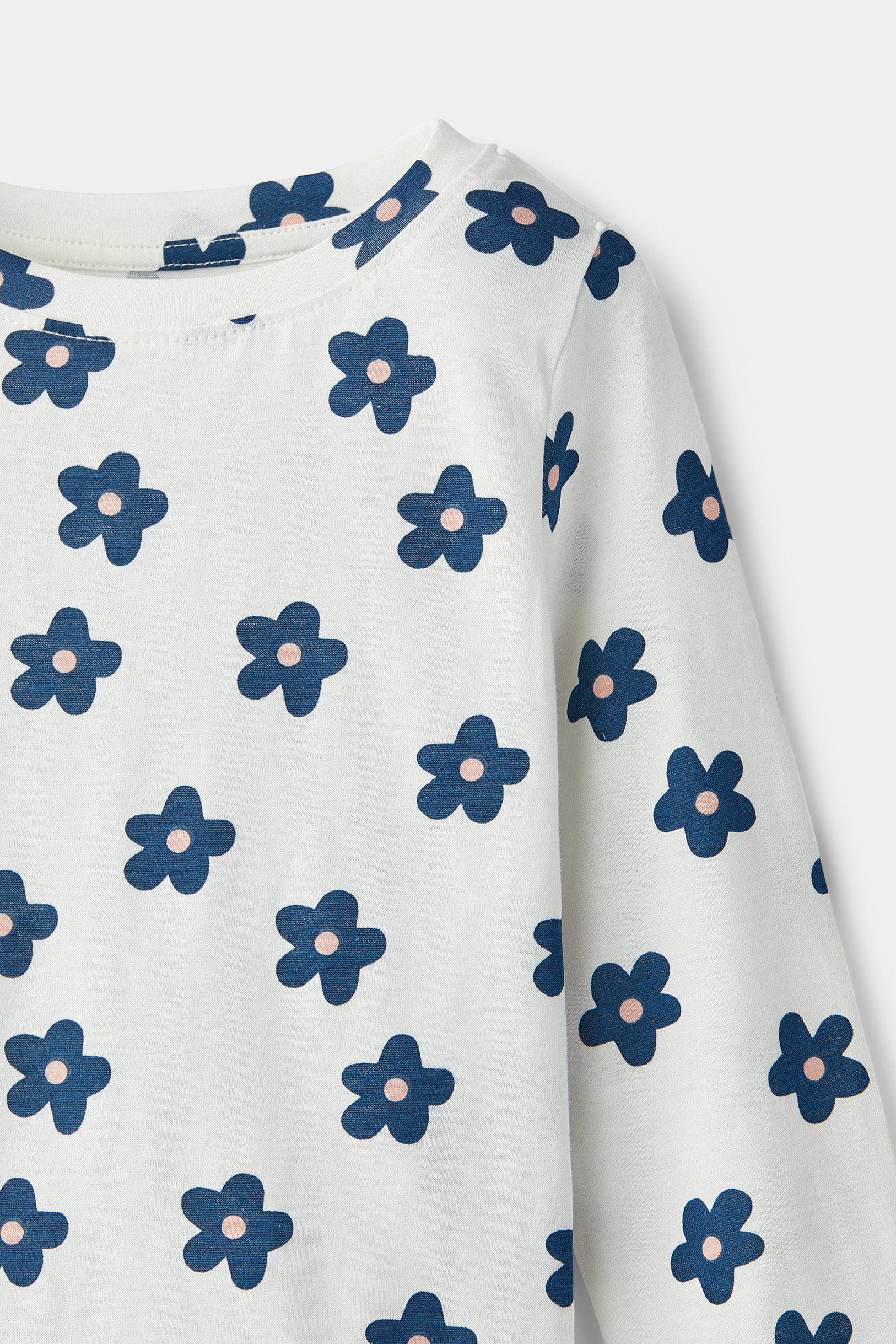 rise little earthling LS Crew Neck TGDKT00 - Cosmic Sky Hearts / 4-5y - Image 5