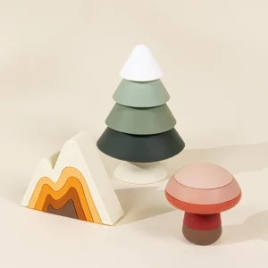 Coco Village Silicone Stackable Forest Set (16 pcs) Toy