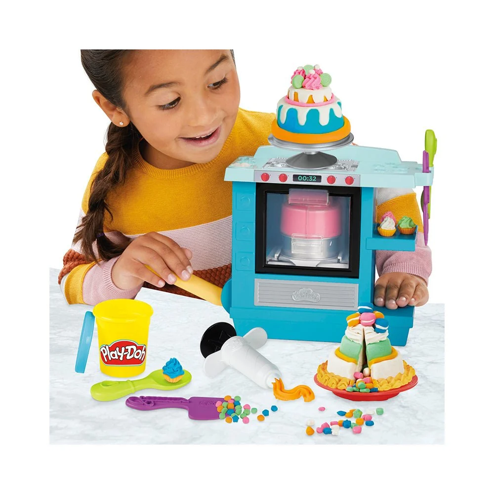 Play-Doh Kitchen Creations Cake Party Playset Toy - Image 6