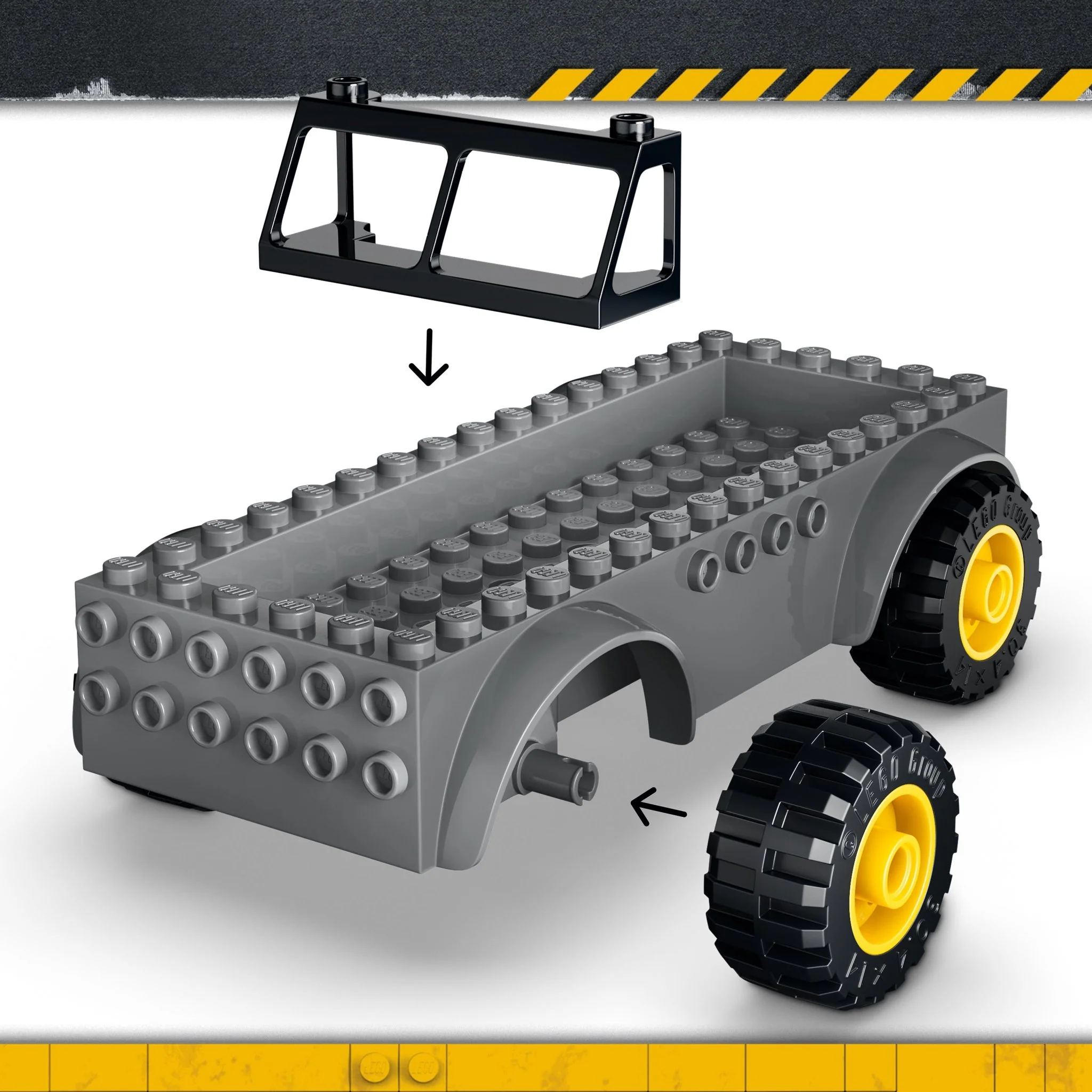 LEGO® Jurassic World Young T. rex Transport Truck 77978 Toy - Image 4