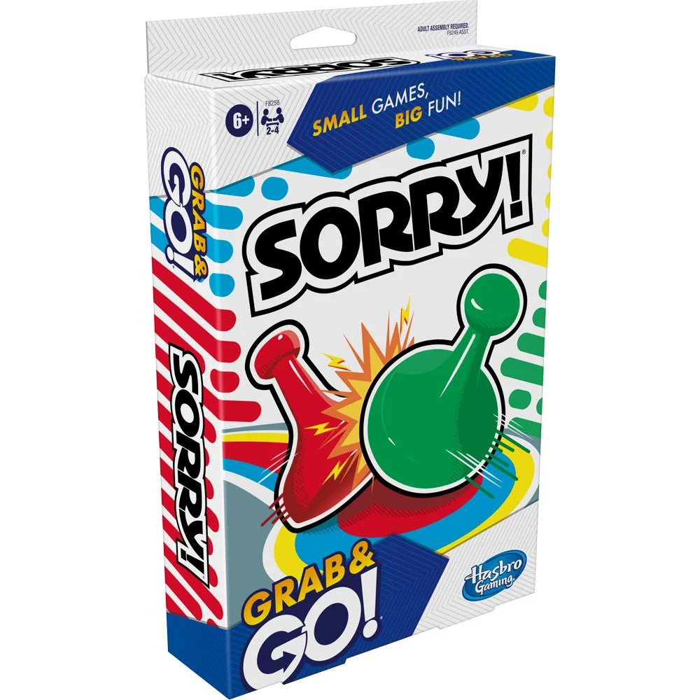 Hasbro Sorry! Grab and Go Game Basket - Image 6