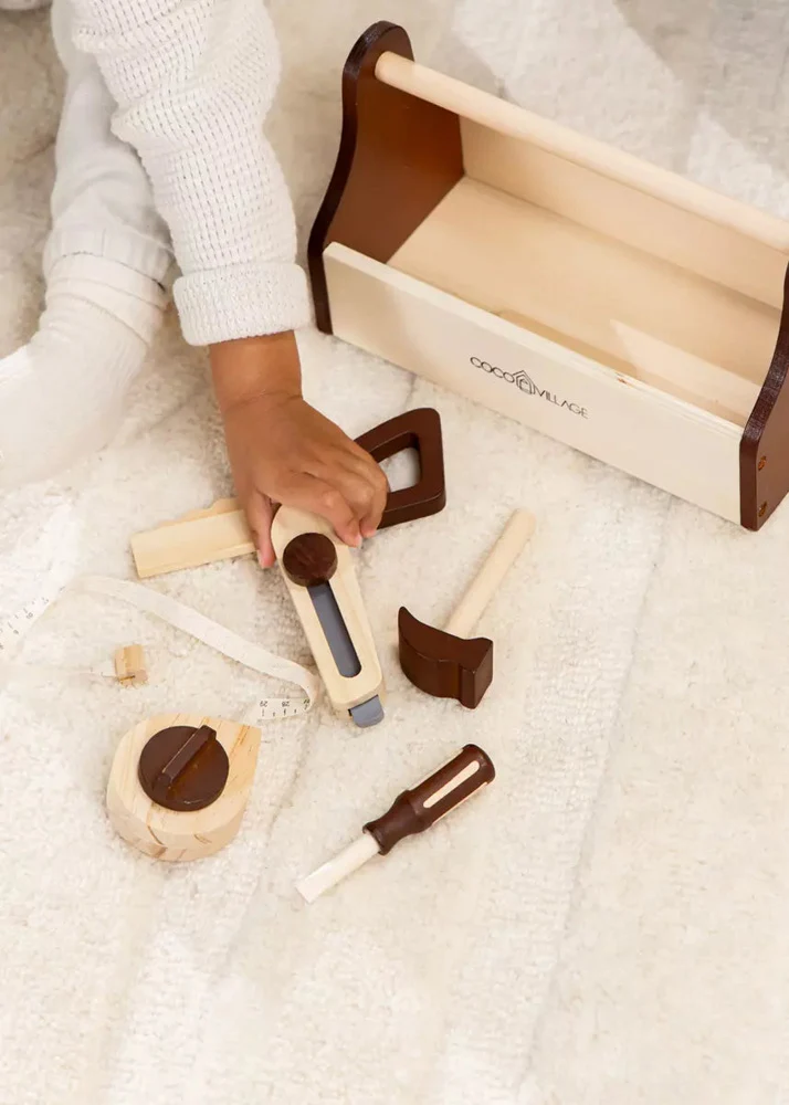 Coco Village Wooden Tool Playset Soap - Image 15