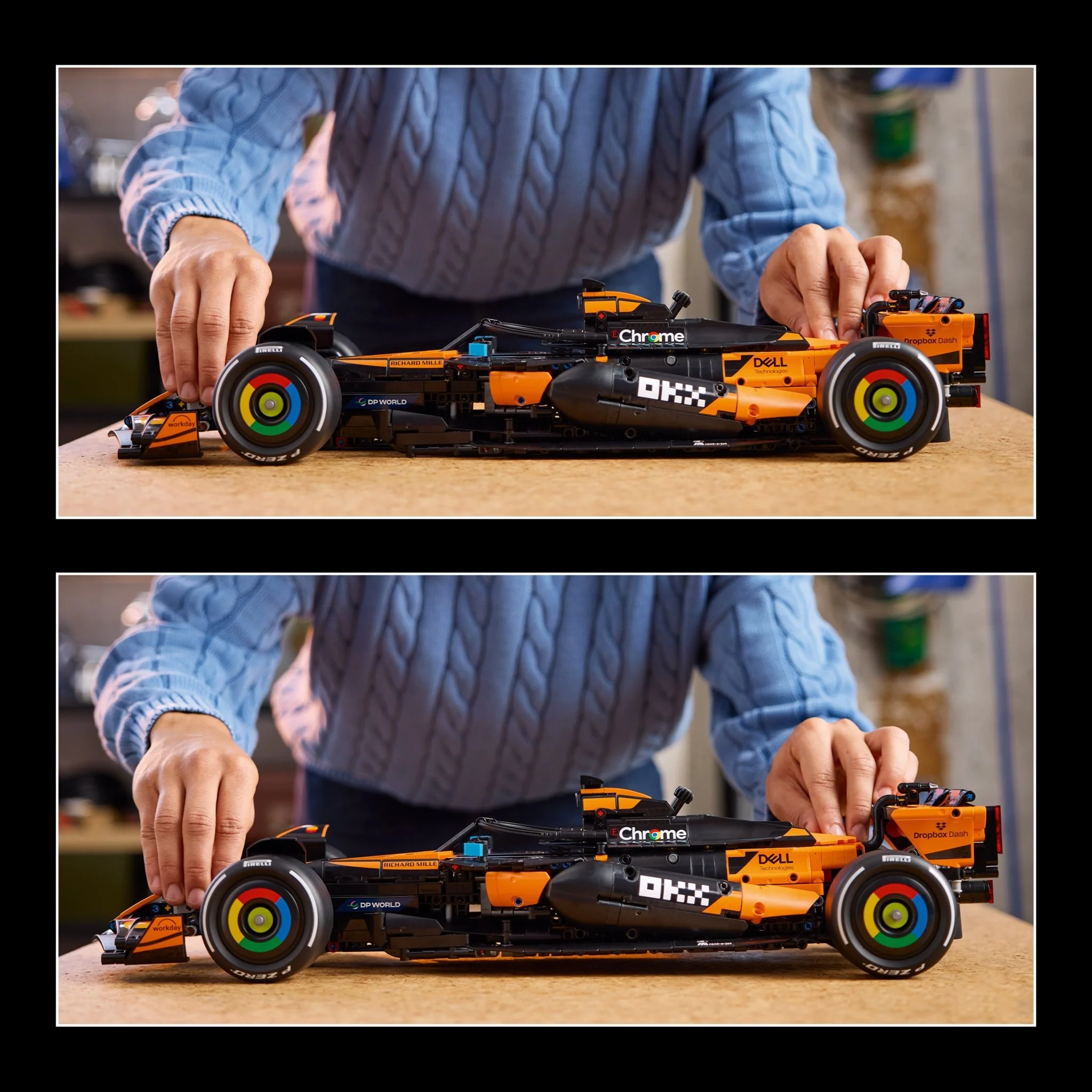 LEGO® Formula 1 LEGO® Technic McLaren MCL39 F1 Car Building Set - 42228 Scale - Image 4