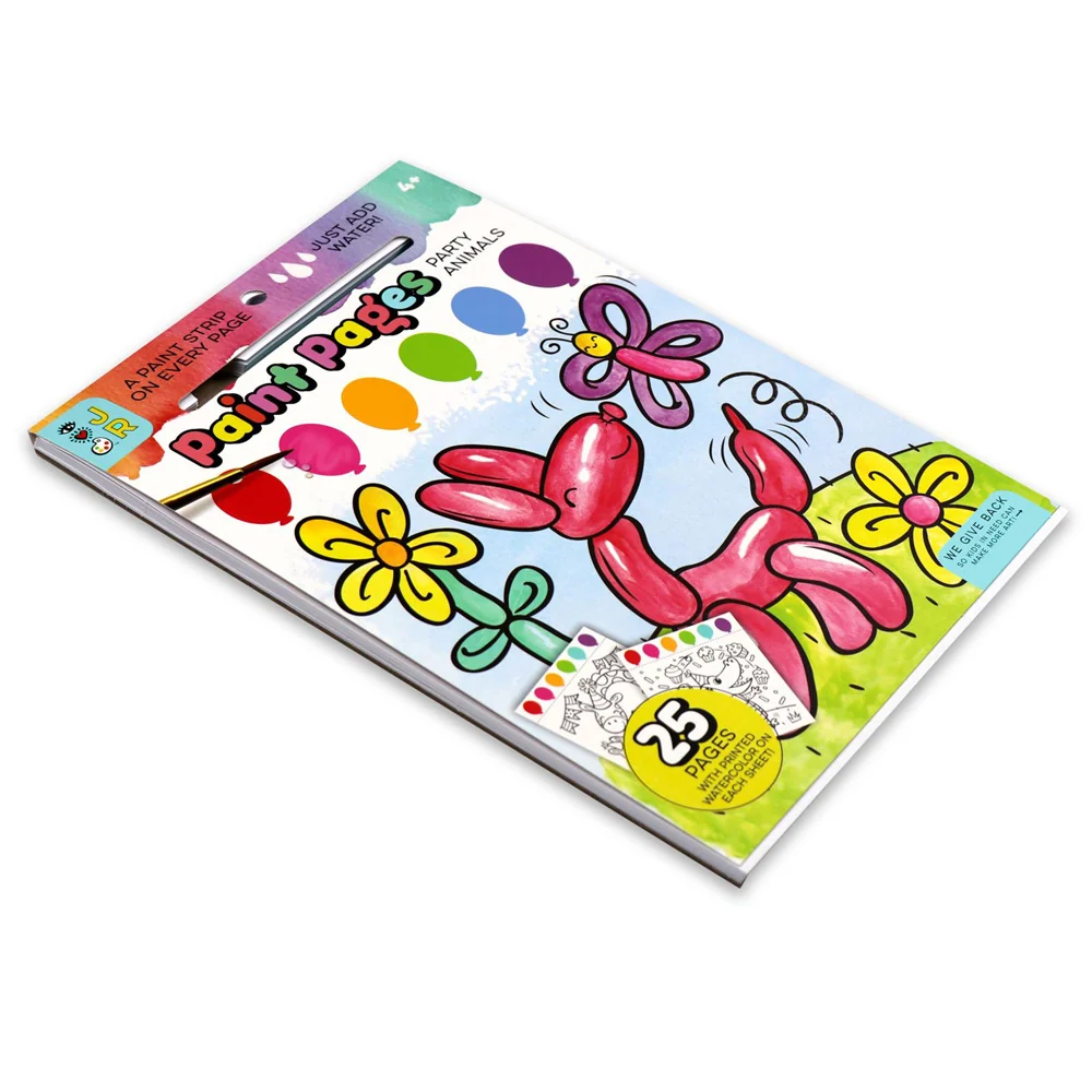 Bright Stripes Paint Pages: Party Animals Brush - Image 10