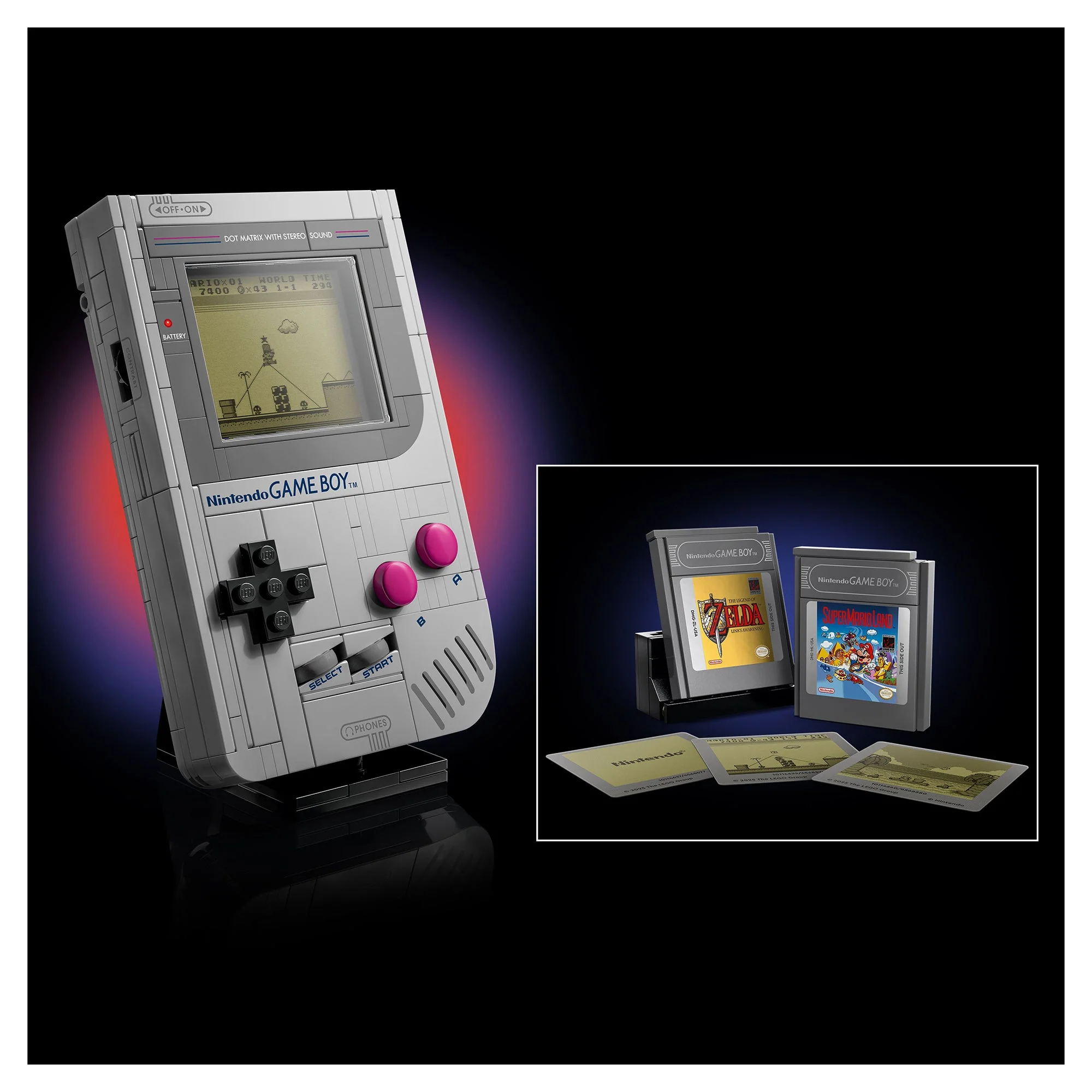LEGO® Super Mario Game Boy 72046 Scale - Image 4