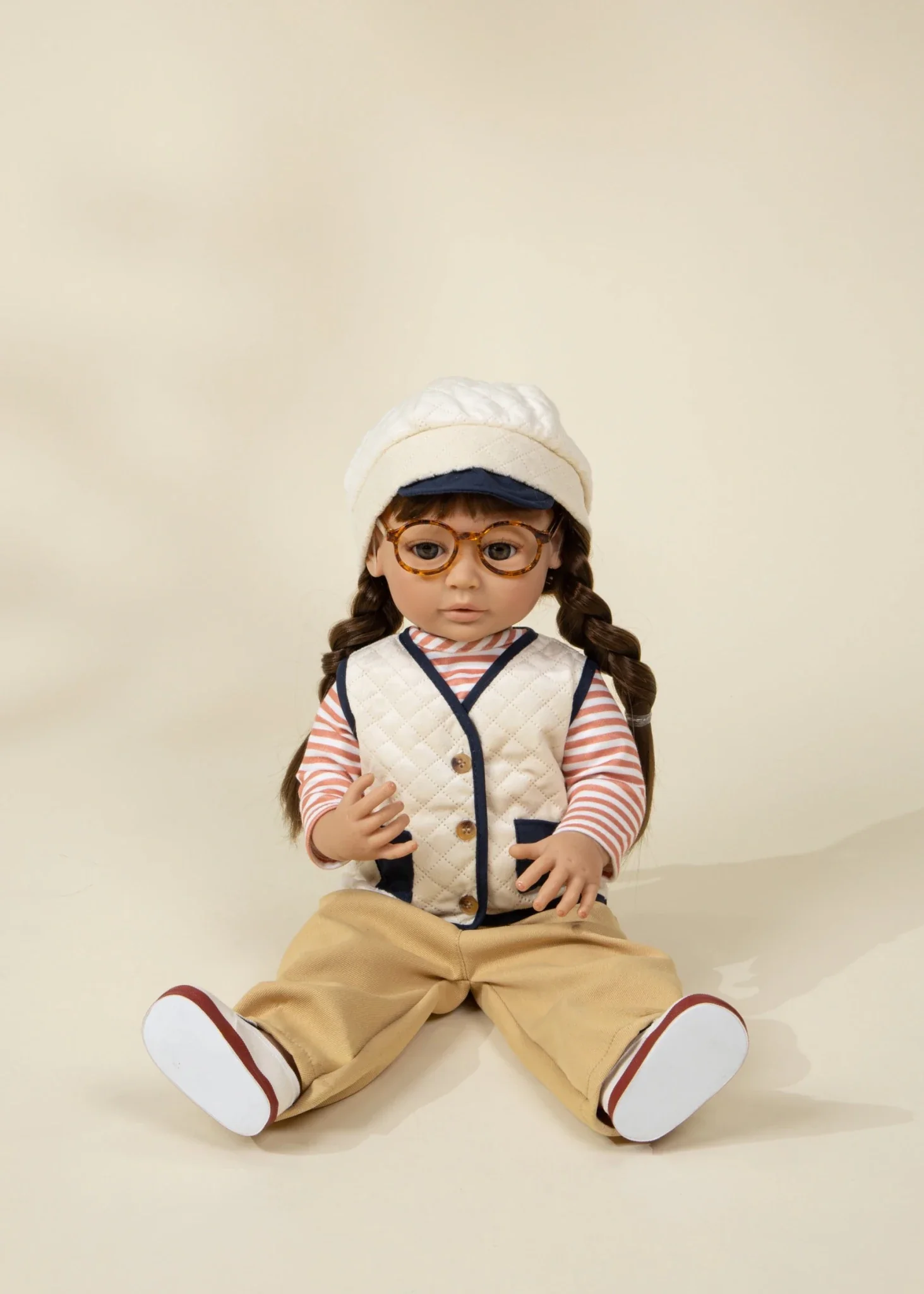 Coco Village Coco Friends Alex – 22" Kids Play Doll Glass - Image 5