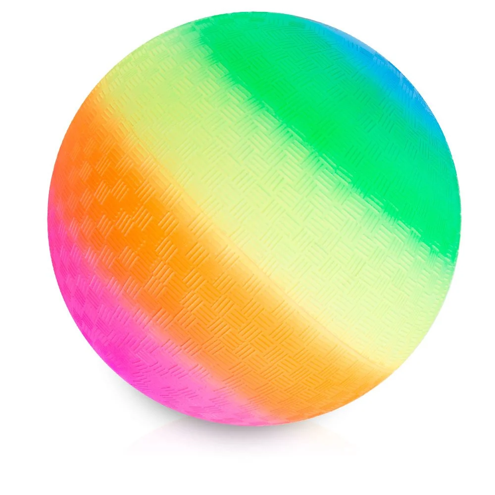Made By Mastermind Toys Mastermind Toys 7'' Neon Rainbow Take Anywhere Playground Ball - Image 2