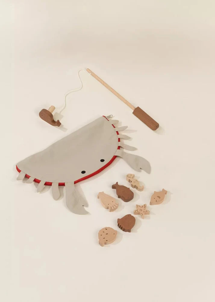 Coco Village Wooden Fishing Game with Bag Puzzle - Image 14