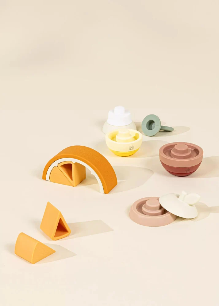 Coco Village 3 Sets of Silicone Stackable Fruits (16 pcs) Cup - Image 13