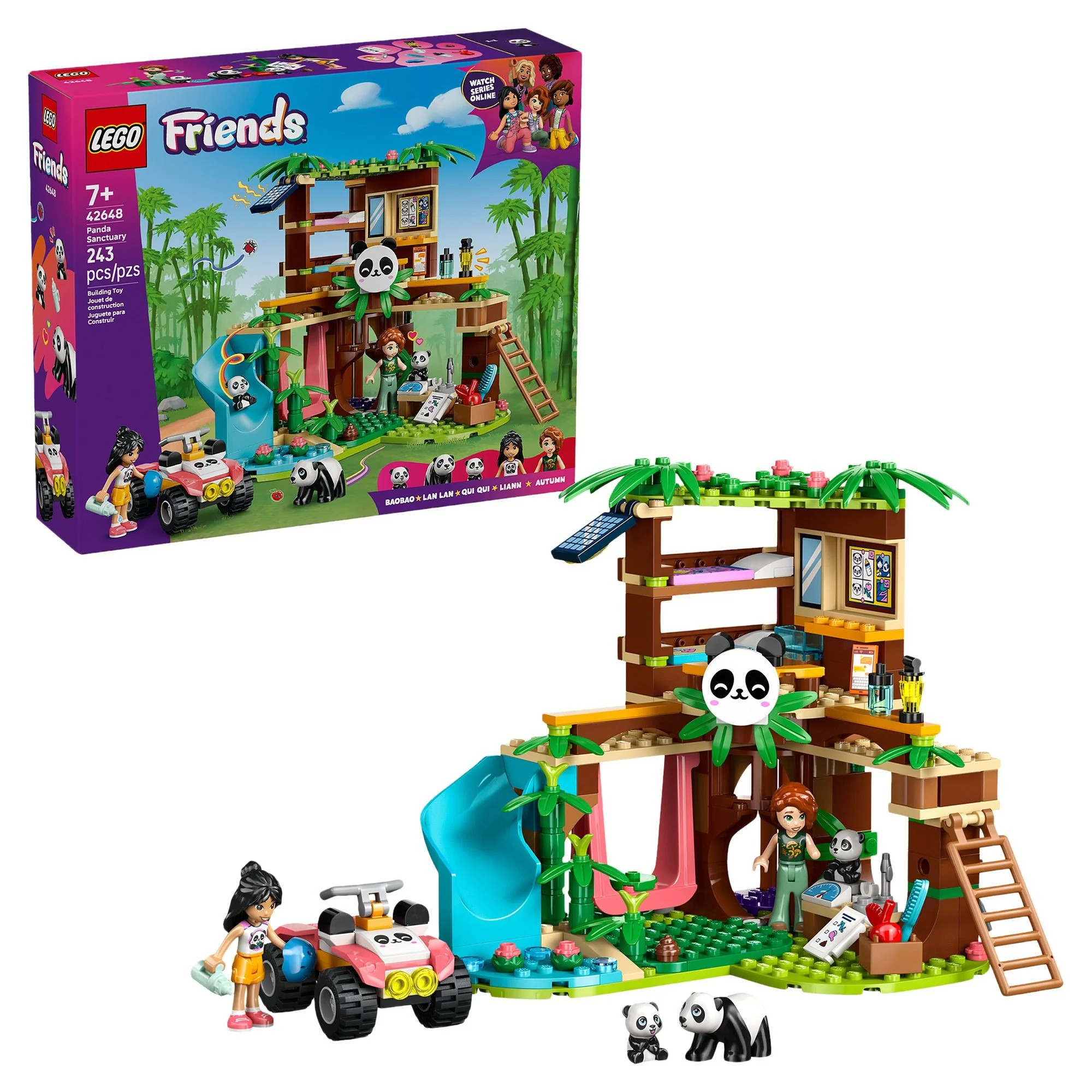 LEGO® Friends Panda Sanctuary Animal Care 42648 Scale