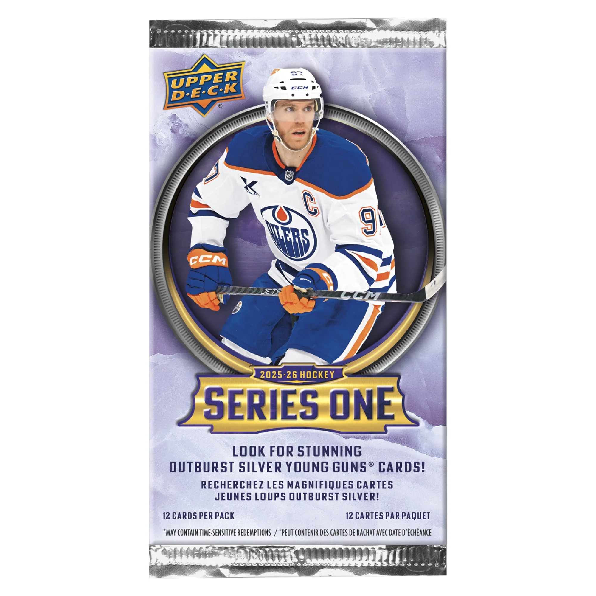 2025-26 Upper Deck Series 1 Hockey Card Pack Puzzle