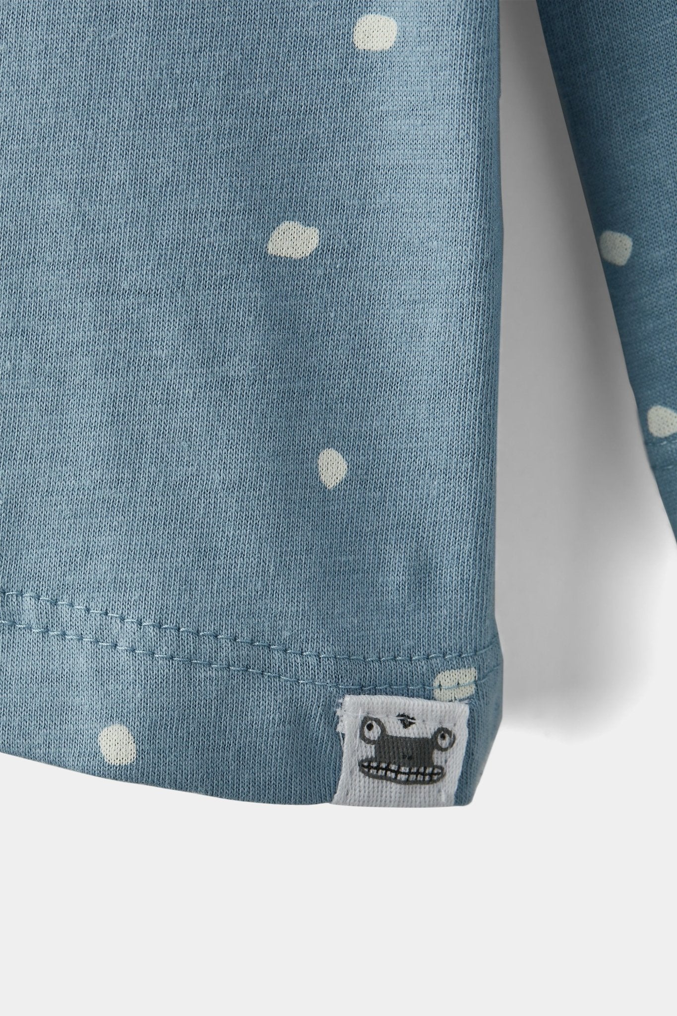 rise little earthling LS Crew Neck TGDKT00 - Cosmic Sky Hearts / 4-5y - Image 3