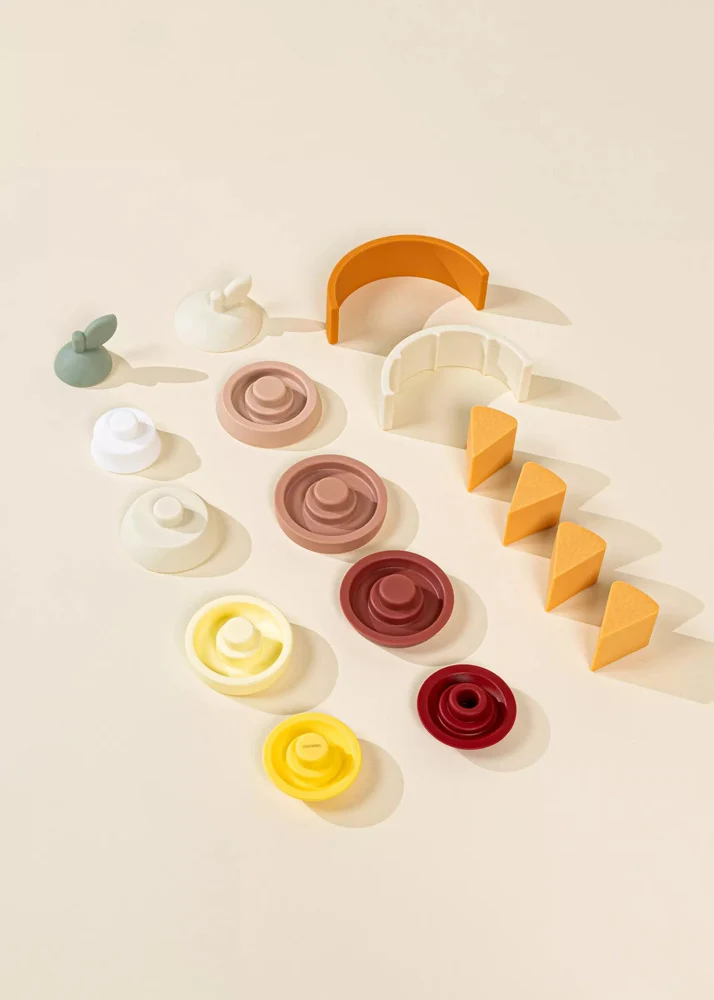 Coco Village 3 Sets of Silicone Stackable Fruits (16 pcs) Cup - Image 15
