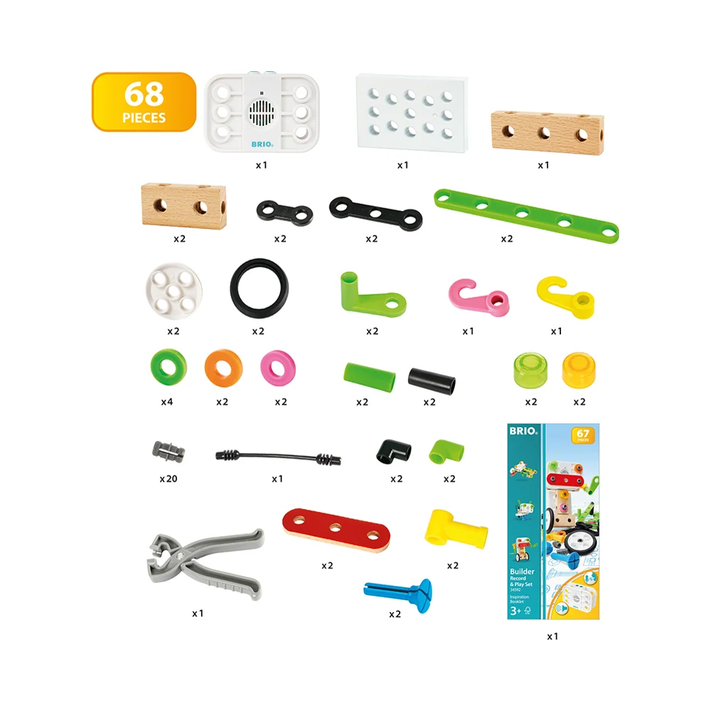 BRIO Builder Record and Play Set Toy - Image 2