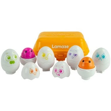 TOMY - Lamaze - New Sort & Squeak Eggs Toy