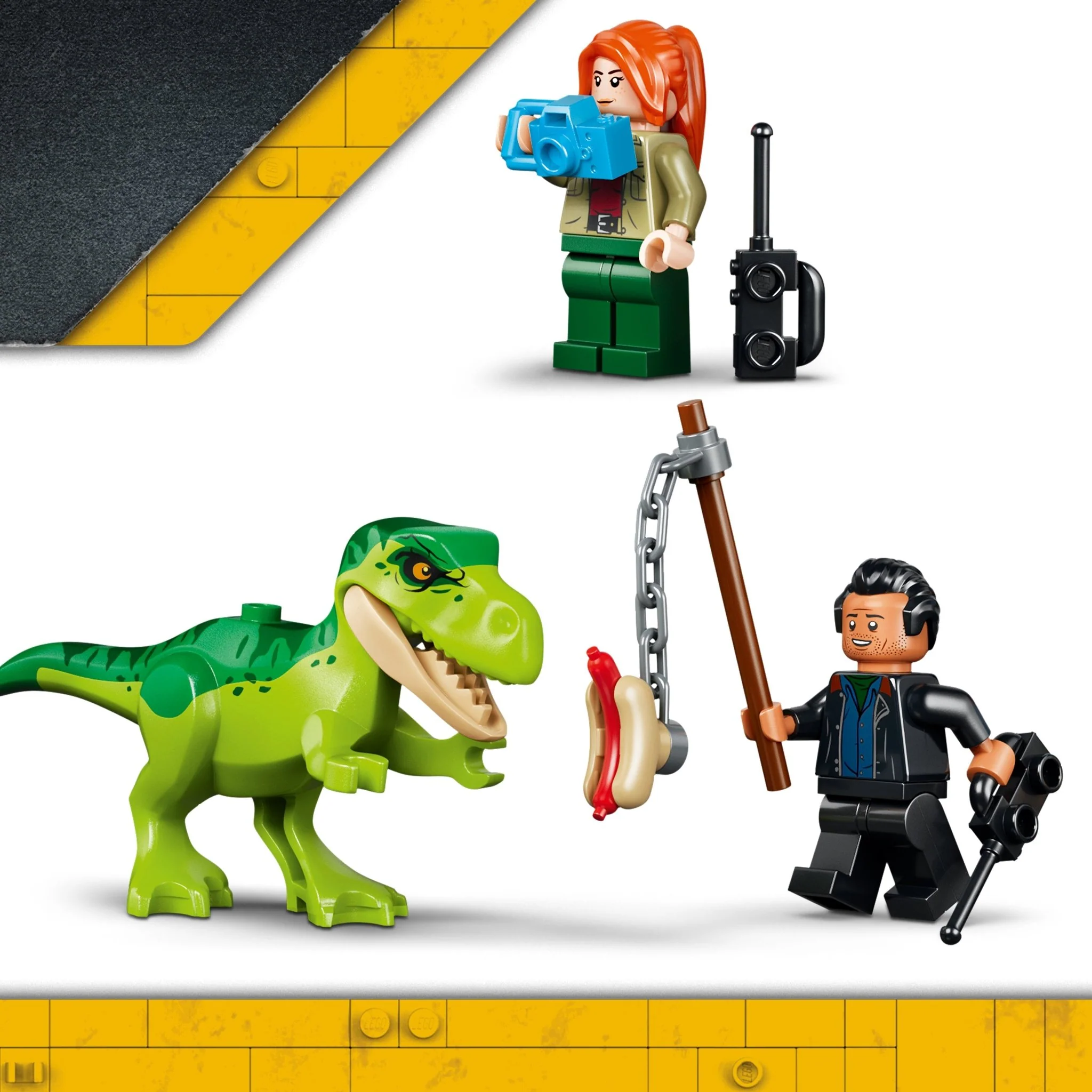 LEGO® Jurassic World Young T. rex Transport Truck 77978 Toy - Image 5