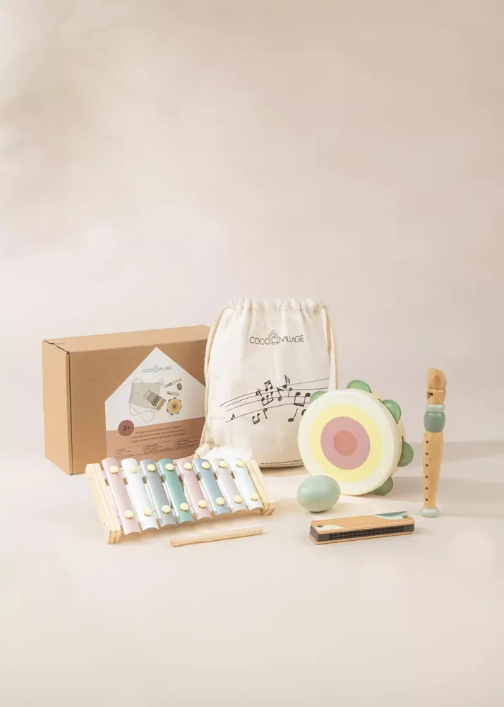 Coco Village Wooden Musical Instruments Playset Soap - Image 12