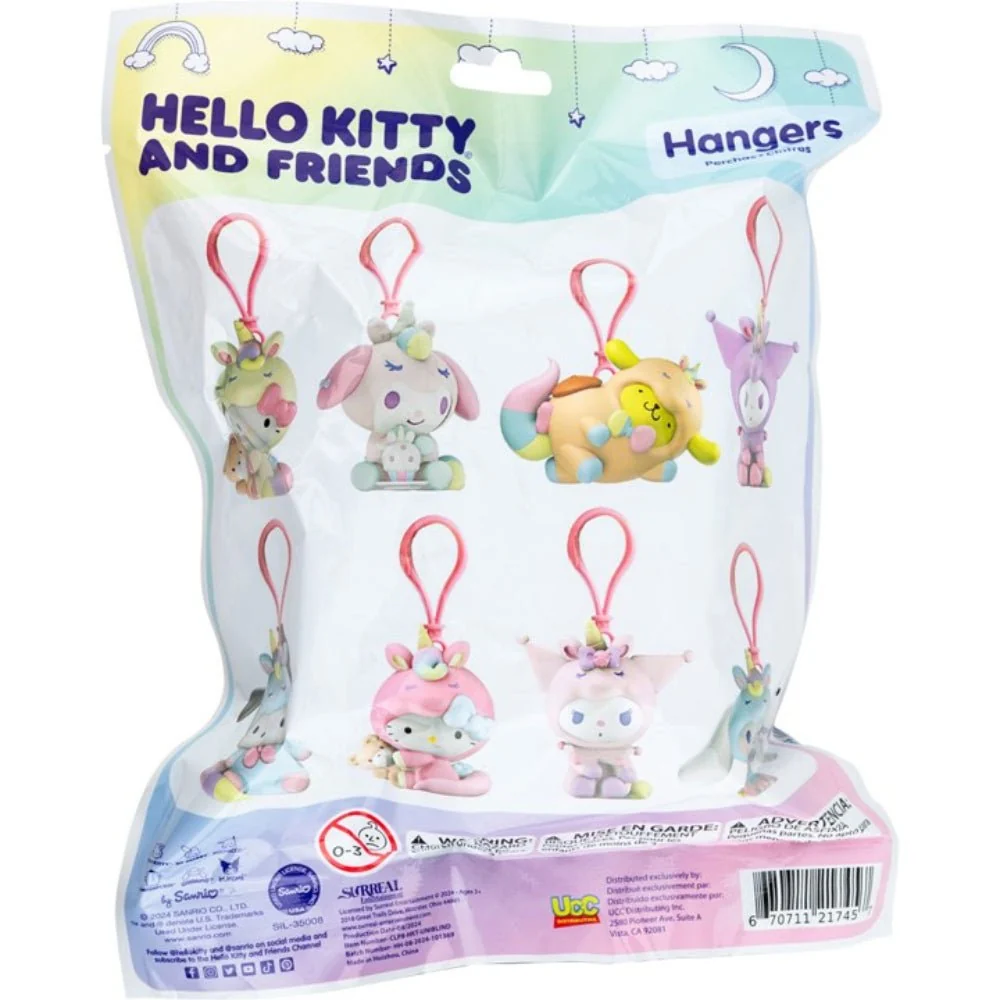 Hello Kitty - Outfit Figure Hanger Blinds in CDU Bag - Image 2