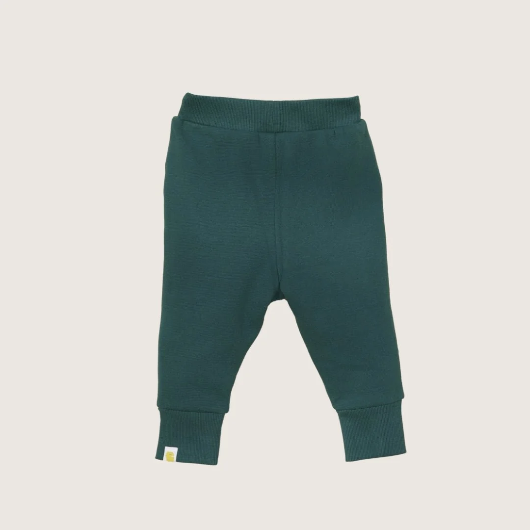 Rise Little Earthling Drop Crotch Jogger - Tannin / 0-3m - Image 12