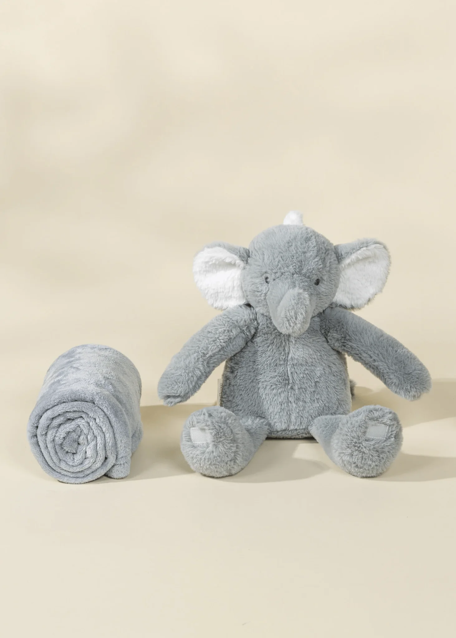 Coco Village Elephant Plush Toy & Snuggling Blanket